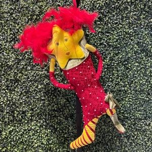 Patience Brewster for Department 56 Kris Krinkles Star Christmas Stocking